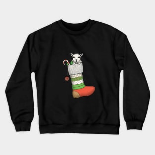 Christmas Goat Crewneck Sweatshirt